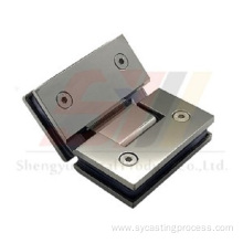 Square Bevel Angle 135 Degree Bathroom Glass Clamp